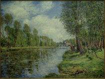 A.Sisley, An den Ufern des Loing von klassik art