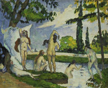 P.Cézanne, Badende von klassik art