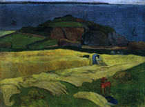 Gauguin, Die Ernte am Meer: Le Pouldu by klassik art