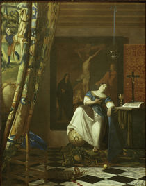 Vermeer, Allegorie des Glaubens von klassik art