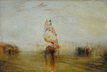 Turner / Sonne von Venedig/ 1843 von klassik art