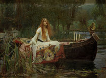 Tennyson, The Lady of Shalott / Waterhouse von klassik art