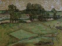 v. Gogh, Landschaft mit Brücke über Oise von klassik art