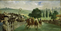 E.Manet, Horse races in Longchamp by klassik art