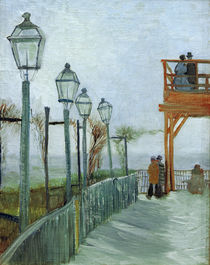 V. van Gogh, Terrace...Moulin Blute-fin by klassik art