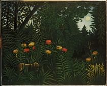 Rousseau, H. / Exotische Landschaft/ 1907 von klassik art