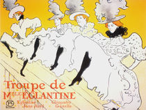 H. de Toulouse-Lautrec / Troupe Eglantin by klassik art