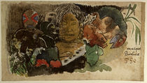 Gauguin, Musique barbare von klassik art