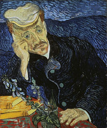 van Gogh / Portrait of Dr. Paul Gachet by klassik art