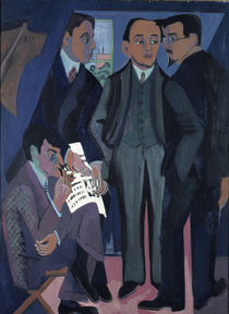 Kirchner / Artists’ Community / 1925 by klassik art