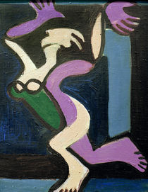 E.L.Kirchner, Tanzender Frauenakt von klassik art