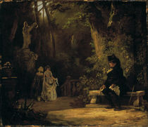 C.Spitzweg, Der Witwer /  um 1860 von klassik art