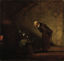 C.Spitzweg, The Alchemist by klassik art