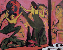 E.L.Kirchner, Drahtseiltanz von klassik art