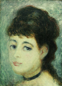 Renoir / Portrait of a young woman/c. 1875 by klassik art