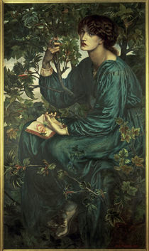 Dante G. Rossetti, The Daydream/ 1880 von klassik art