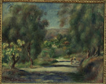 A.Renoir, Paysage de Cagnes von klassik art