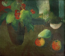 August Macke / Still Life with Begonia by klassik art
