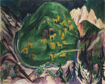 Kirchner / Pasture / 1918 by klassik art