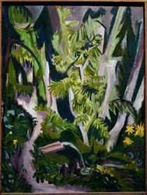 Kirchner / Inside a forest / 1919/20 by klassik art