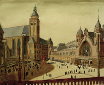C.Grossberg, Köln, Bahnhofsvorplatz by klassik art