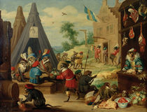 D.Teniers d. J., Affenfest von klassik art