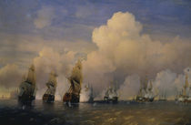 Seeschlacht bei Kronstadt 1790 / Bogolj. von klassik art