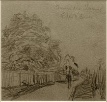 A.Sisley, Chemin des Closeaux in Ville d'Avray by klassik art