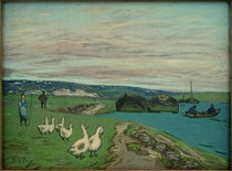 A.Sisley, Die Gänsehirtin by klassik art