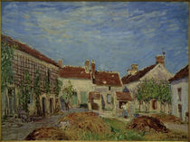A.Sisley, Ein Hof in Sablons von klassik art