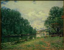 A.Sisley, Flußbiegung des Loing, Sommer by klassik art