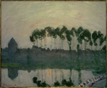 A.Sisley, Sonnenuntergang bei Moret by klassik art