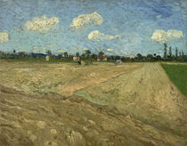 V. van Gogh, Gepflügte Felder (Ackerfurchen) by klassik art