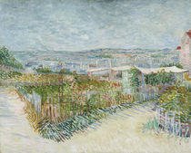 V. van Gogh, Gemüsegärten am Montmartre by klassik art