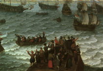 A.Willaerts, Departure Of A War Fleet by klassik art