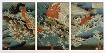 U.Kuniyoshi, Yojibeis Opfer by klassik art