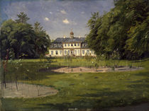 Sorgenfri, Schloss / Gemälde von P. Mönsted von klassik art