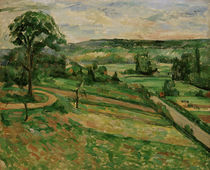 Cézanne / Landscape near Auvers-sur-Oise by klassik art