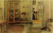 A.Macke, Unser Wohnzimmer..., 1910 von klassik art