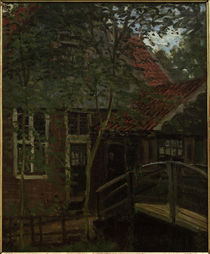 C.Monet, Kleine Brücke in Holland von klassik art