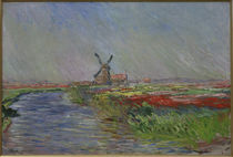 Monet / Field of Tulips in Holland by klassik art
