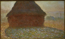 Monet / Hay Stack in Sunlight / Painting by klassik art