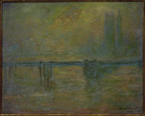 Claude Monet, Charing Cross Bridge by klassik art