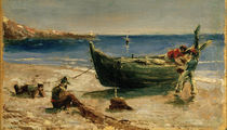 Fishing Boat / H. d. Toulouse-Lautrec / Painting 1880 by klassik art