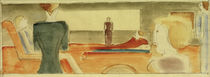 O.Schlemmer, Interieur mit sechs Figuren I von klassik art