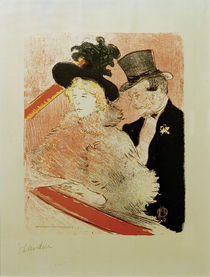 At the Concert / H. de Toulouse-Lautrec / Poster, 1896 by klassik art