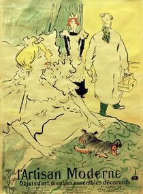 H. de Toulouse-Lautrec, L’Artisan Moderne by klassik art