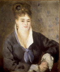 A.Renoir, Dame in Schwarz von klassik art