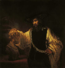 Aristotle / Rembrandt / Painting / 1653 by klassik art