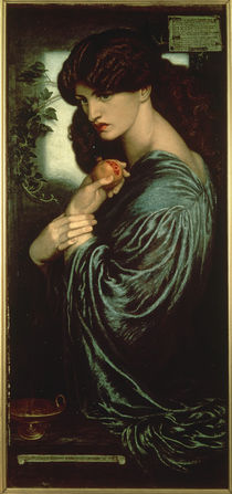 Dante Gabriel Rossetti / Proserpina/um1873 von klassik art
